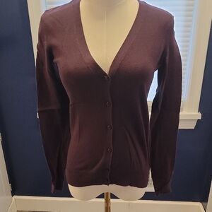 LOFT Deep Purple Women's Cardigan